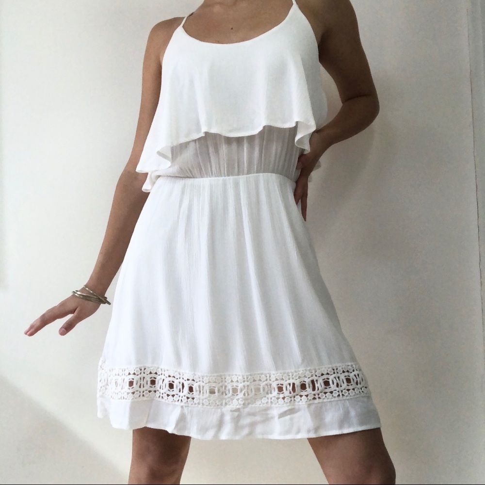 White Beachy Dress
